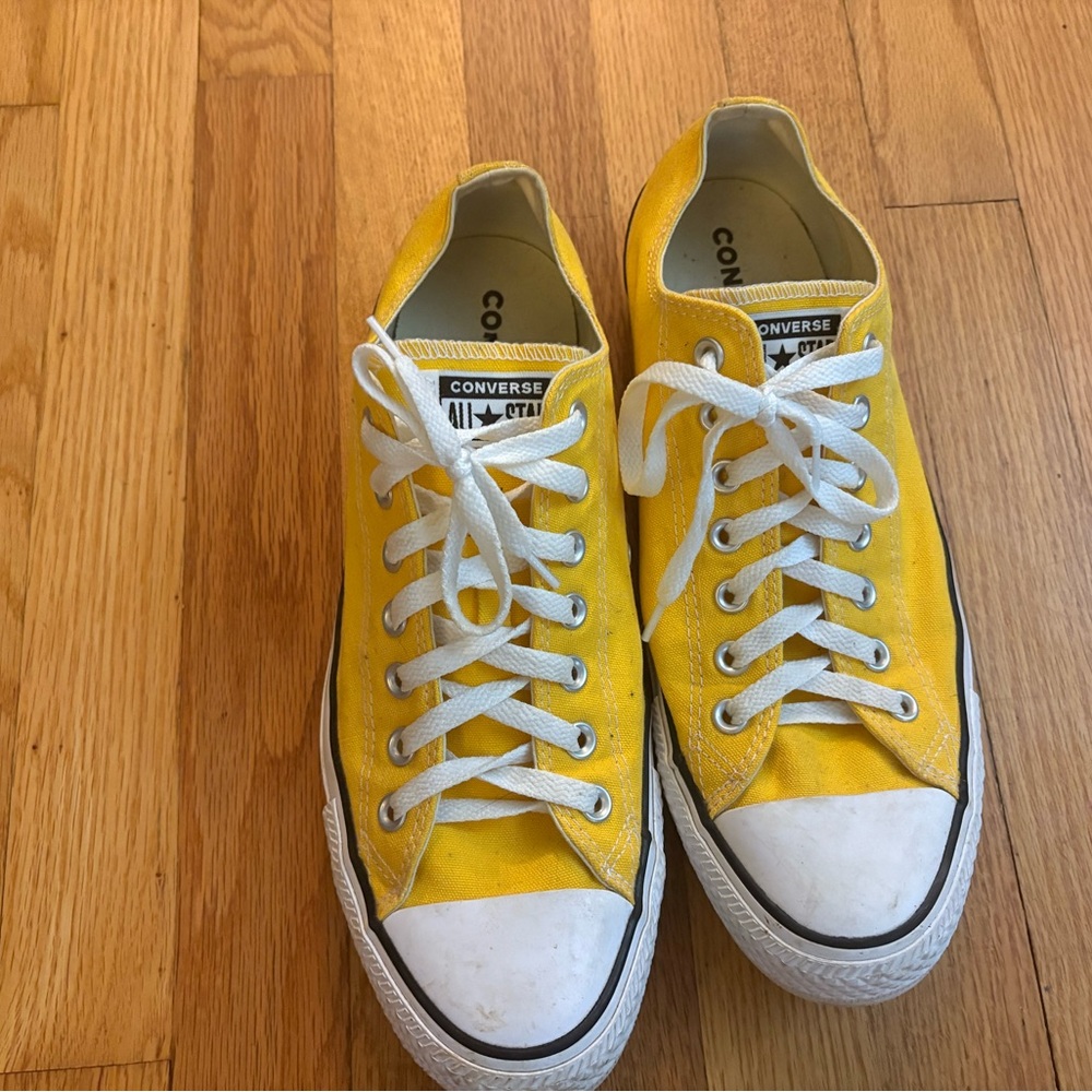 Converse Low-Top Sneakers in Vibrant Yellow